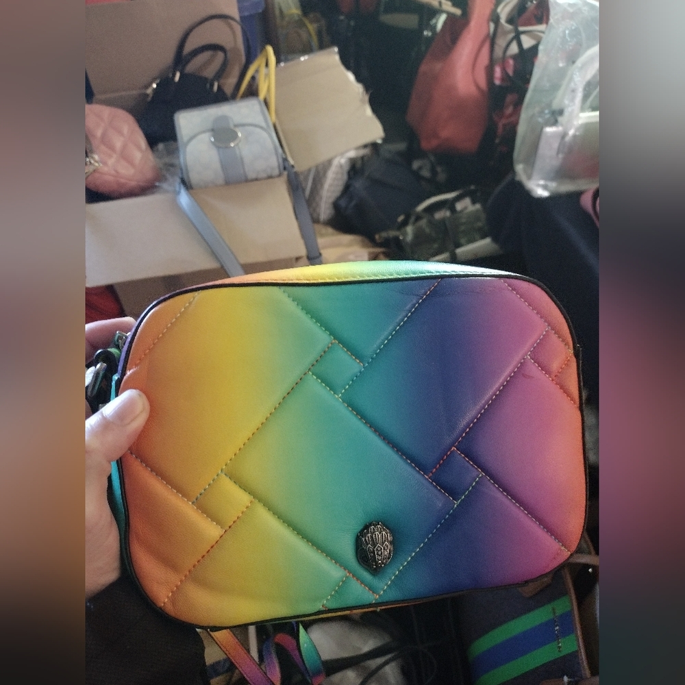 Kurt Geiger Kingston Ombre Leather Crossbody